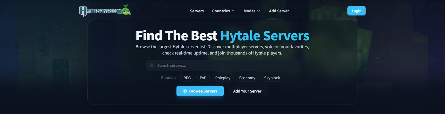 Why Server Lists Exist