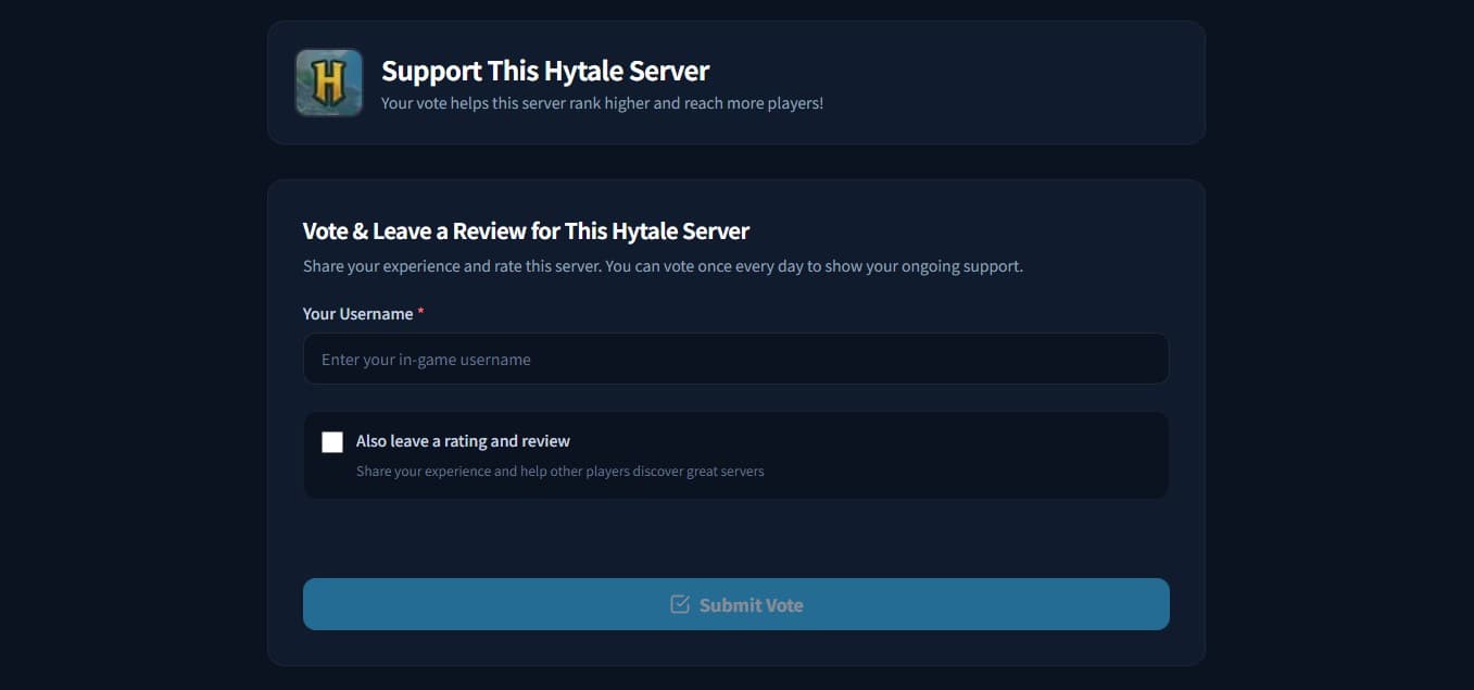 Server Reviews Are Here!