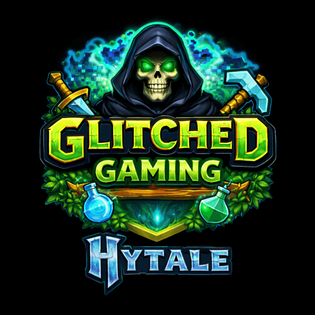 Glitched Gaming Hytale Servers logo